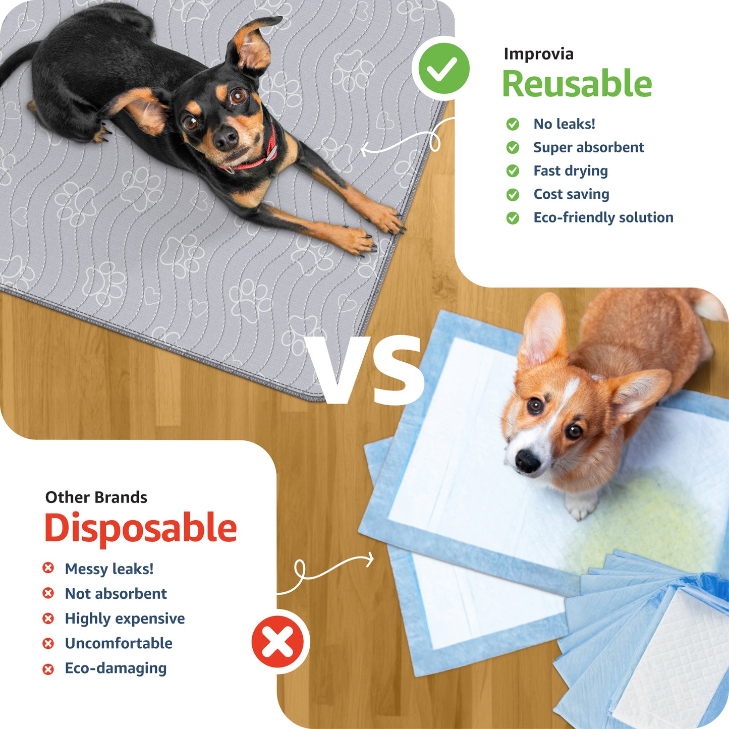 Washable Pee Pad for Dogs