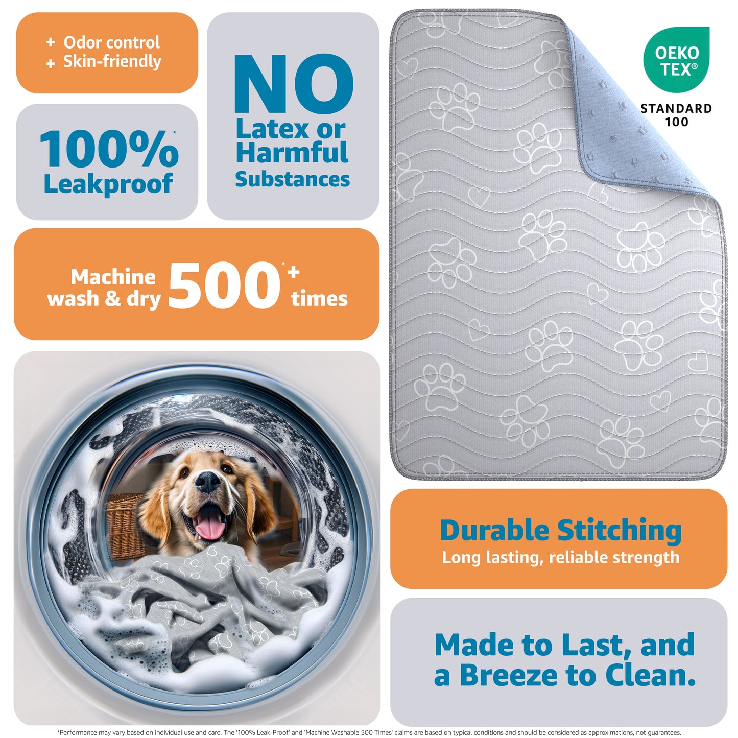 Washable Pee Pad for Dogs
