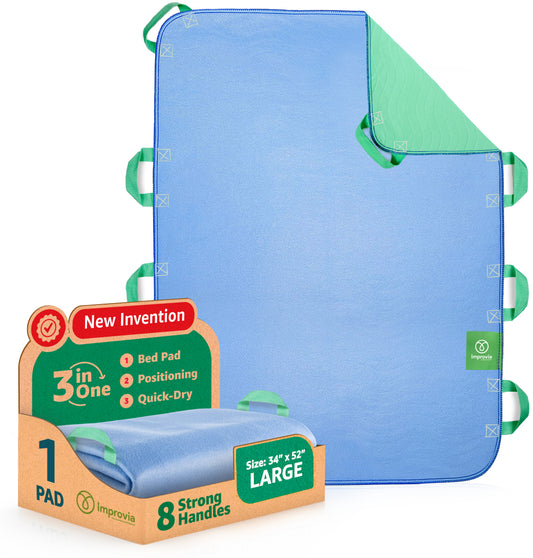 Pack of 1 Positing Underpads - 34" x 52" - Large