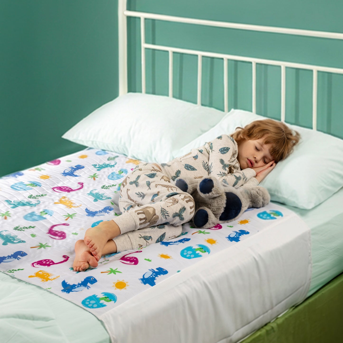 Washable Bed Pads for Toddlers with Tuckable Wings - 34"x36"