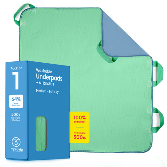 Pack of 1 Positing Underpads - 34" x 36" - Medium