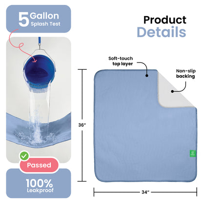 Medium - 34"x36" Washable Underpads