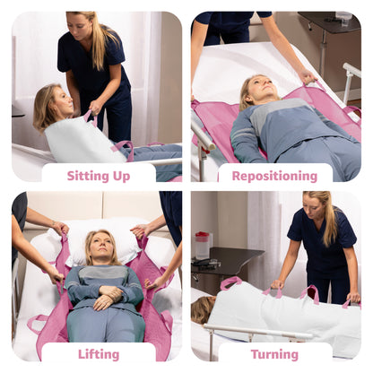 Positioning Bed Pad with Handles