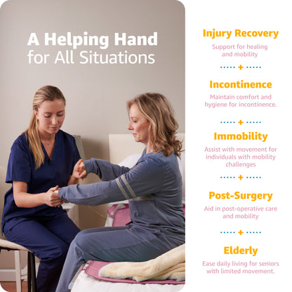 Positioning Bed Pad with Handles